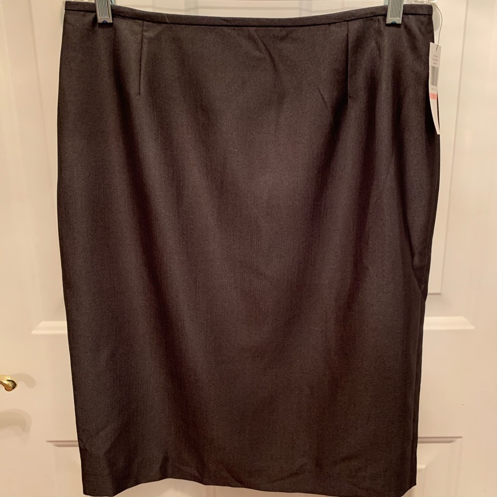 NWT Calvin Klein 2-Piece Gray Skirt Suit - Picture 5 of 8